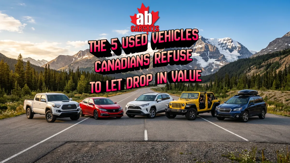 The 5 Used Vehicles Canadians Refuse to Let Drop in Value